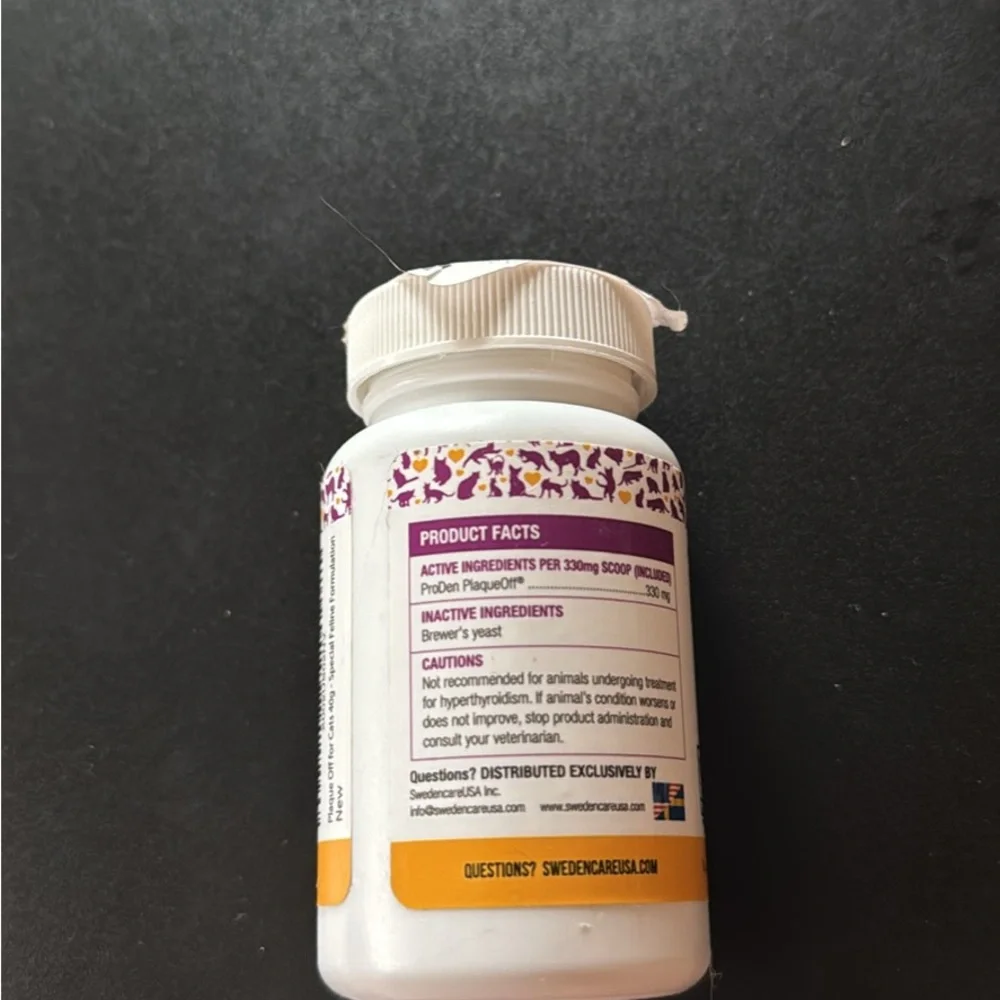 PlaqueOff Powder for Cats (Dental health)